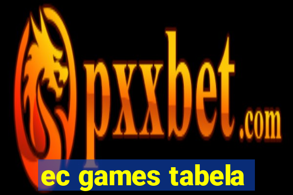 ec games tabela